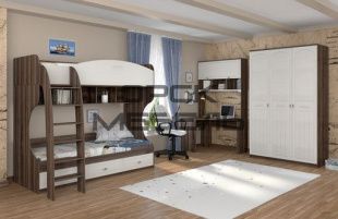 Детская модульная спальня Кантри